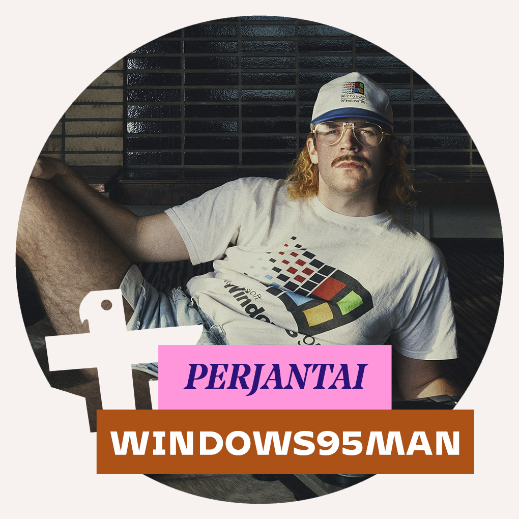 Perjantaina Windows95man